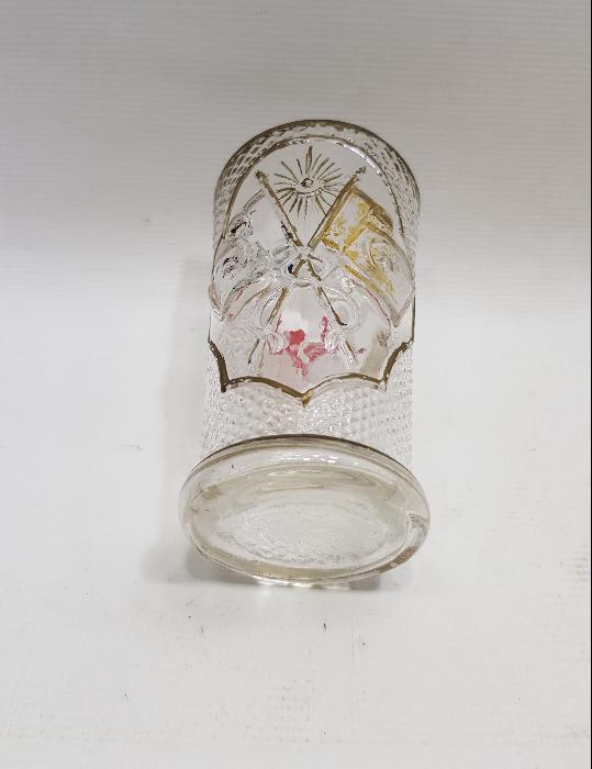 OSMANLI DÖNEMİ MEŞRUTİYET ARMALI VE OSMANLICA YAZILI NADİR BARDAK