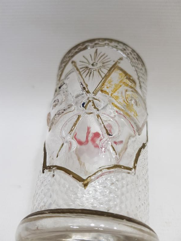 OSMANLI DÖNEMİ MEŞRUTİYET ARMALI VE OSMANLICA YAZILI NADİR BARDAK