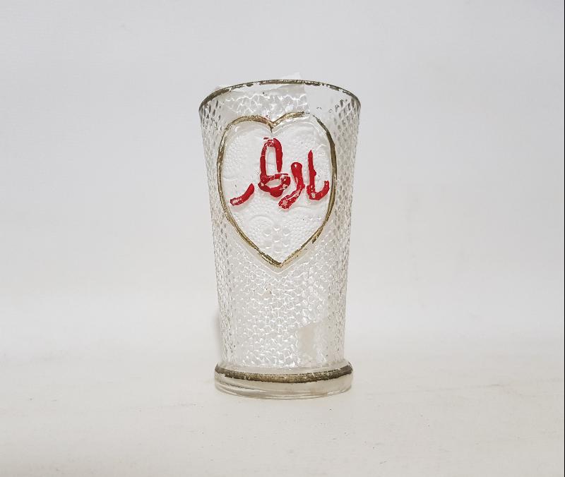 OSMANLI DÖNEMİ MEŞRUTİYET ARMALI VE OSMANLICA YAZILI NADİR BARDAK