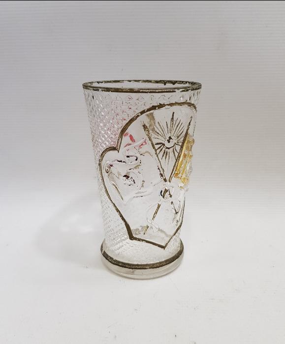 OSMANLI DÖNEMİ MEŞRUTİYET ARMALI VE OSMANLICA YAZILI NADİR BARDAK