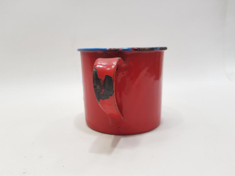 OSMANLI DÖNEMİ MİNELİ EMAYE BARDAK