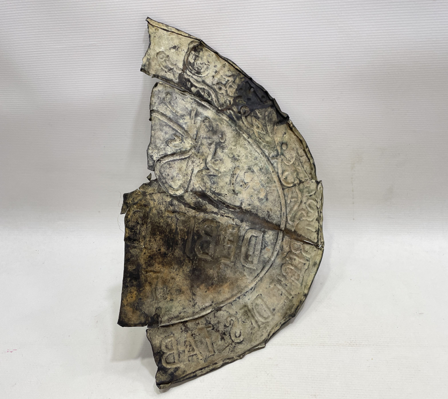 OSMANLI DÖNEMİ NADİR SİGORTA TABELASI PARÇASI