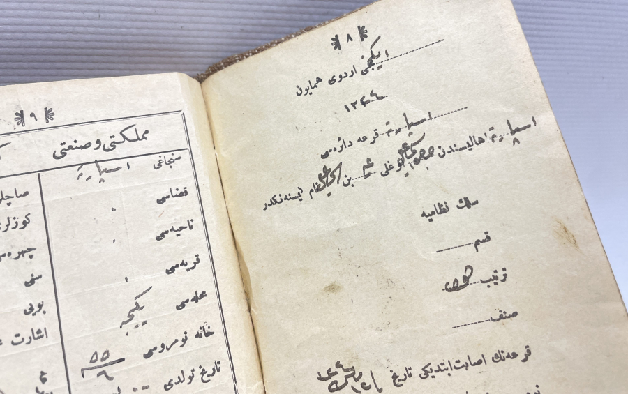 OSMANLI DÖNEMİ NADİR SUBAY CÜZDANI