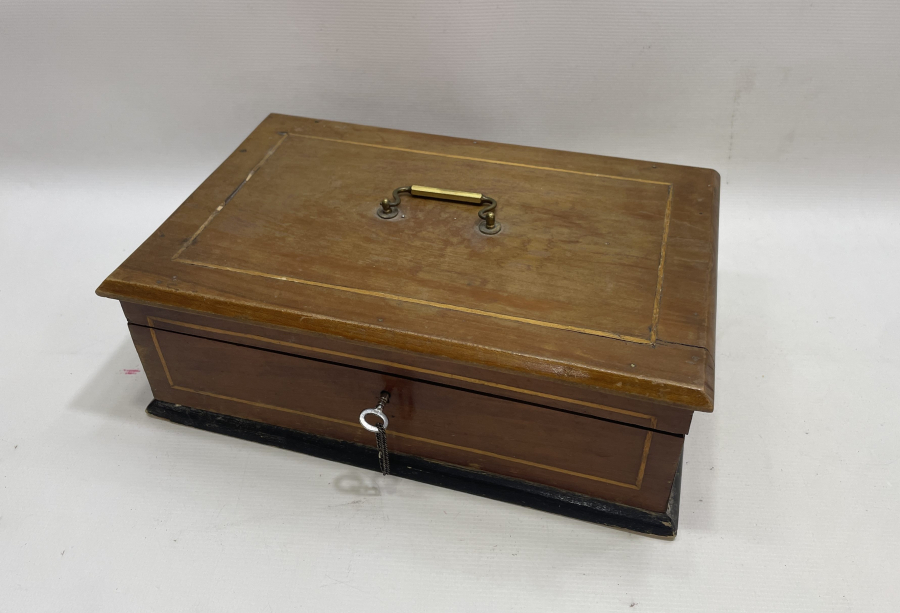 OSMANLI DÖNEMİ ORJİNAL ÇANTASINDA KİLİTLİ TRAŞ TAKIMI