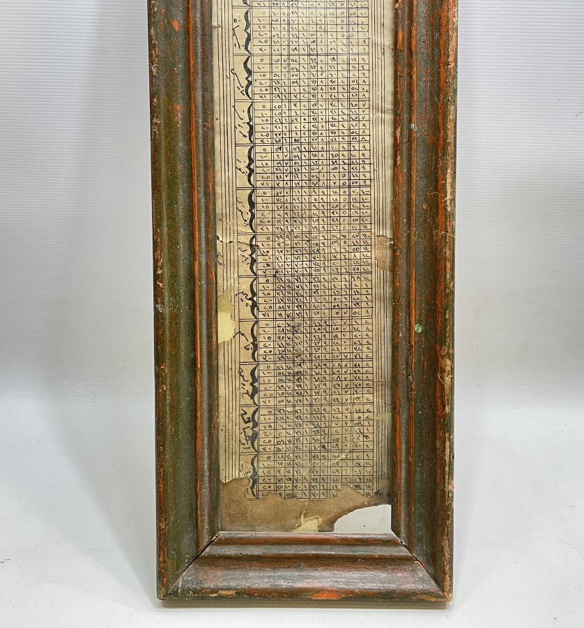 OSMANLI DÖNEMİ TEZHİPLİ EL YAZMA RUZNAME- İMSAKİYE