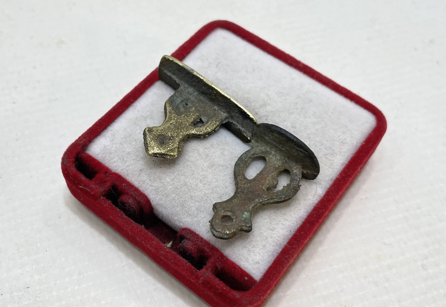 OSMANLI VE CUMHURİYET DÖNEMİ 2 ADET EL KAZIMA MÜHÜR