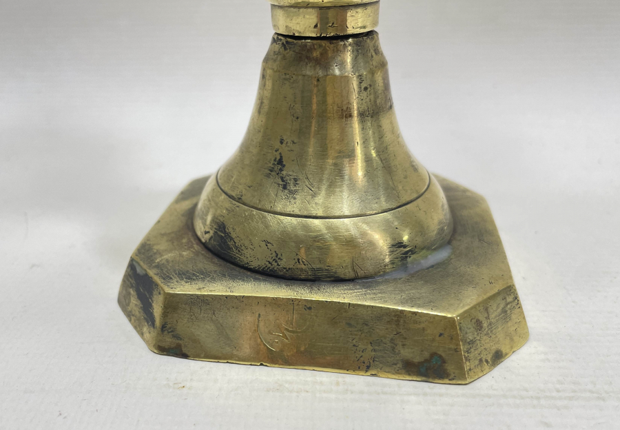 SÜLEYMANİYE DAMGALI OSMANLI DÖNEMİ NADİR FORMDA ŞAMDAN