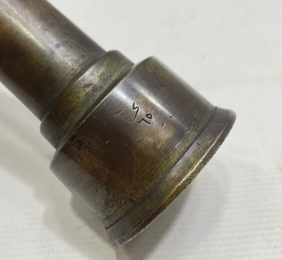 ÜZERİ OSMANLICA YAZILI ÇOK NADİR İTFAİYE HORTUMU BAŞLIĞI