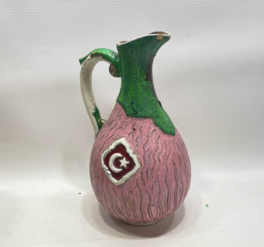 ÜZERİ OSMANLICA YAZILI VE AY YILDIZLI ÇOK NADİR ÇANAKKALE İŞİ TESTİ