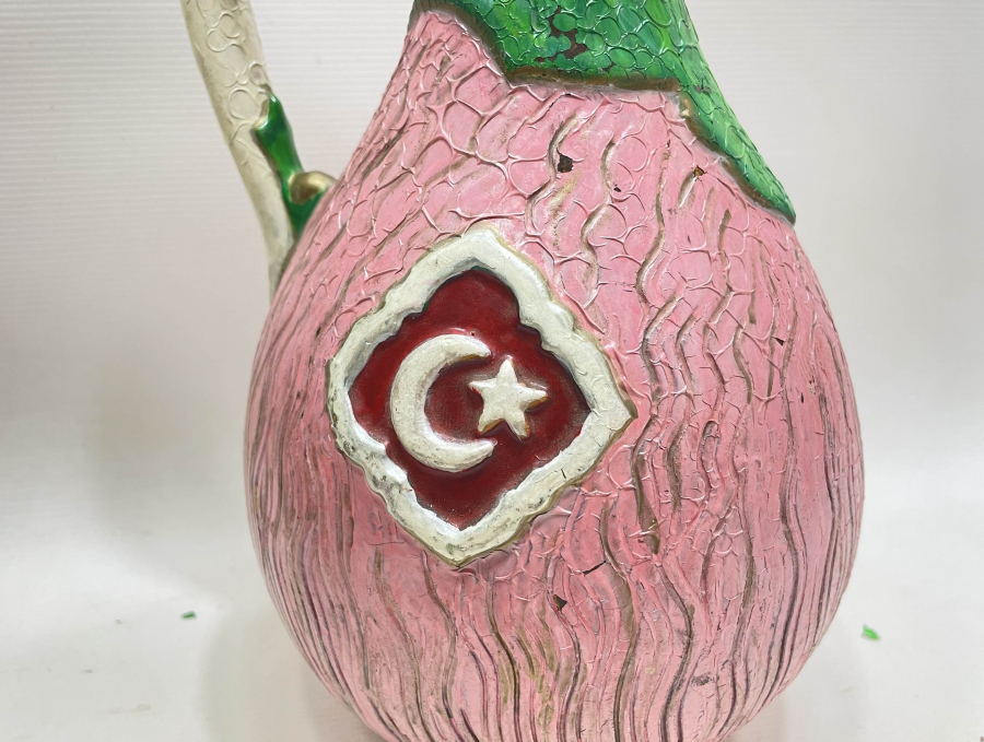 ÜZERİ OSMANLICA YAZILI VE AY YILDIZLI ÇOK NADİR ÇANAKKALE İŞİ TESTİ