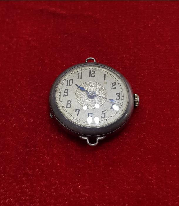 ANTİKA GÜMÜŞ KOL SAATİ 