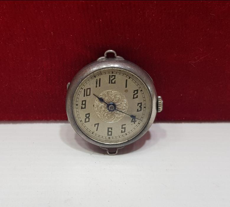 ANTİKA GÜMÜŞ KOL SAATİ 