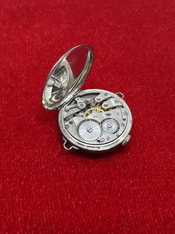 ANTİKA GÜMÜŞ KOL SAATİ 