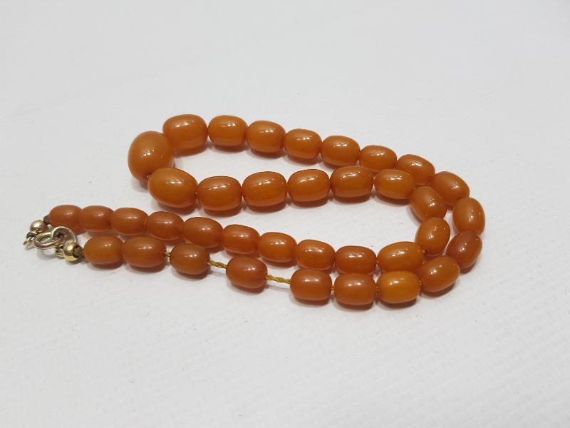 ANTİKA KEHRİBAR GERDANLIK