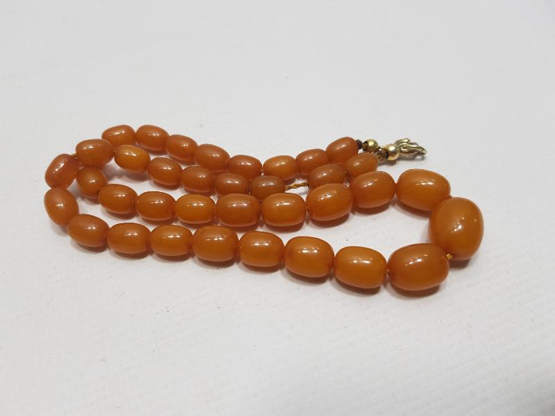 ANTİKA KEHRİBAR GERDANLIK