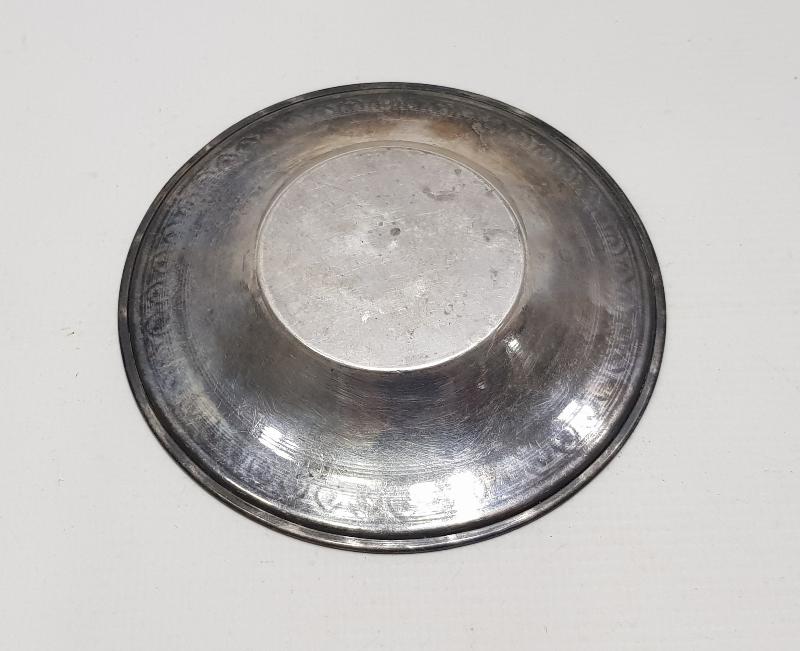 AZNAVUR İŞÇİLİKLİ ANTİKA GÜMÜŞ ÇAY TABAĞI