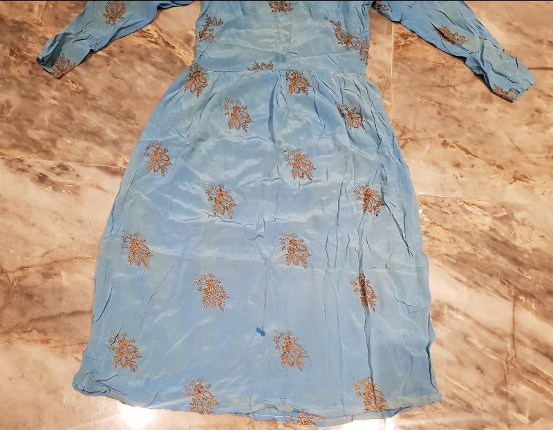 OSMANLI DÖNEMİ ALTIN SIRMA İŞLEMELİ NİŞANLIK ELBİSE