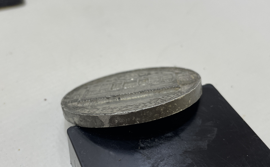 SERGİ-İ UMUMİ-İ OSMANİ HİRFET SANAT TİCARET MADALYASI-İLK KEZ BİR MÜZAYEDEDE GÖRÜLÜYOR