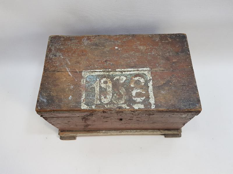 1938 TARİHLİ AHŞAP HATTAT SANDIĞI
