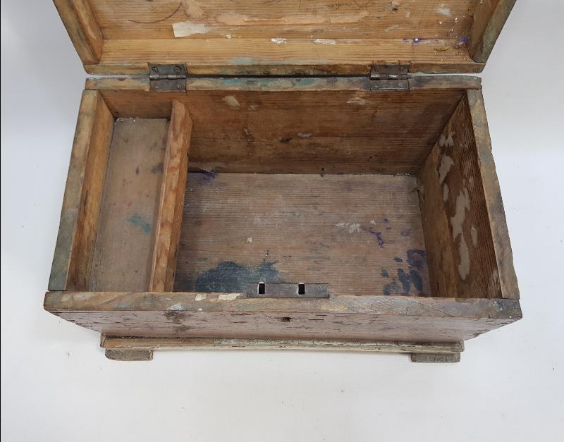 1938 TARİHLİ AHŞAP HATTAT SANDIĞI