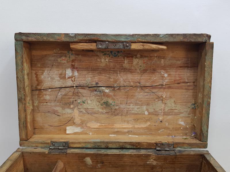 1938 TARİHLİ AHŞAP HATTAT SANDIĞI