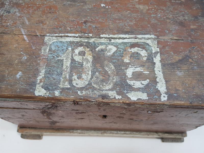 1938 TARİHLİ AHŞAP HATTAT SANDIĞI