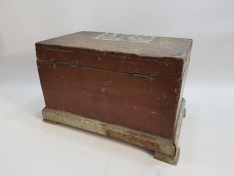 1938 TARİHLİ AHŞAP HATTAT SANDIĞI