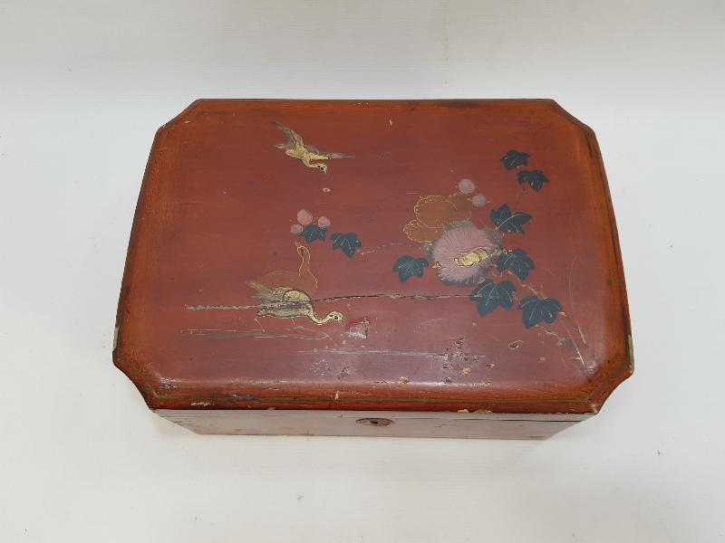 ANTİKA BÜYÜK BOY PAPIER MACHE KUTU