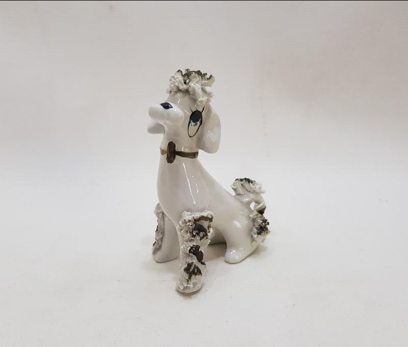 ANTİKA PORSELEN KÖPEK BİBİLOSU