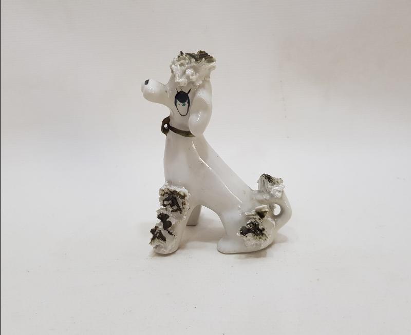 ANTİKA PORSELEN KÖPEK BİBİLOSU