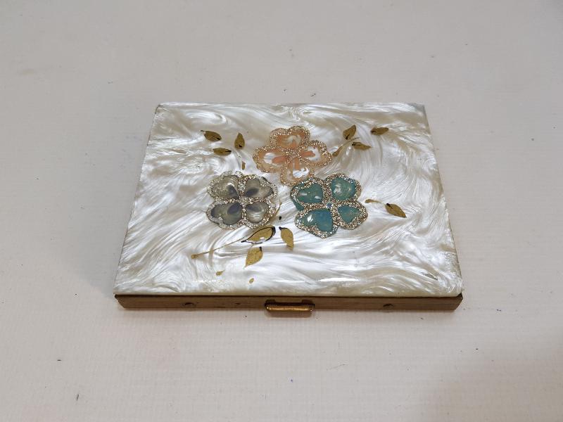 ANTİKA SEDEF TÜTÜN TABAKASI