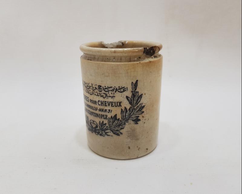 CONSTANTINOPLE - OSMANLICA VE FRANSIZCA YAZILI ÇOK NADİR SAÇ BOYASI KUTUSU