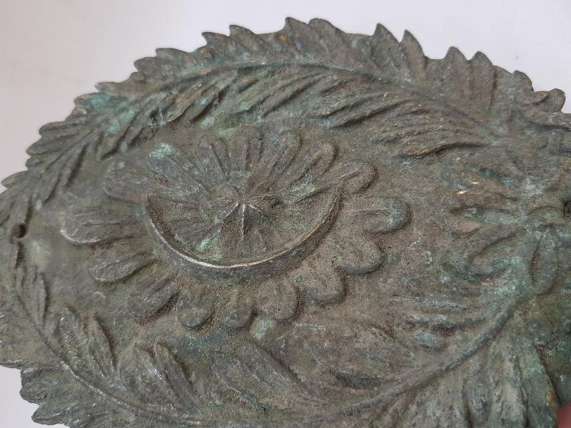 OSMANLI DÖNEMİ AY YILDIZLI BRONZ ORDU ARMASI