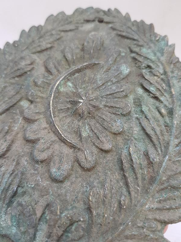 OSMANLI DÖNEMİ AY YILDIZLI BRONZ ORDU ARMASI