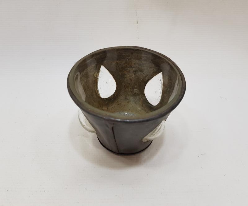 OSMANLI DÖNEMİ ÇOK NADİR FORMDA ÜFLEME CAM BARDAK