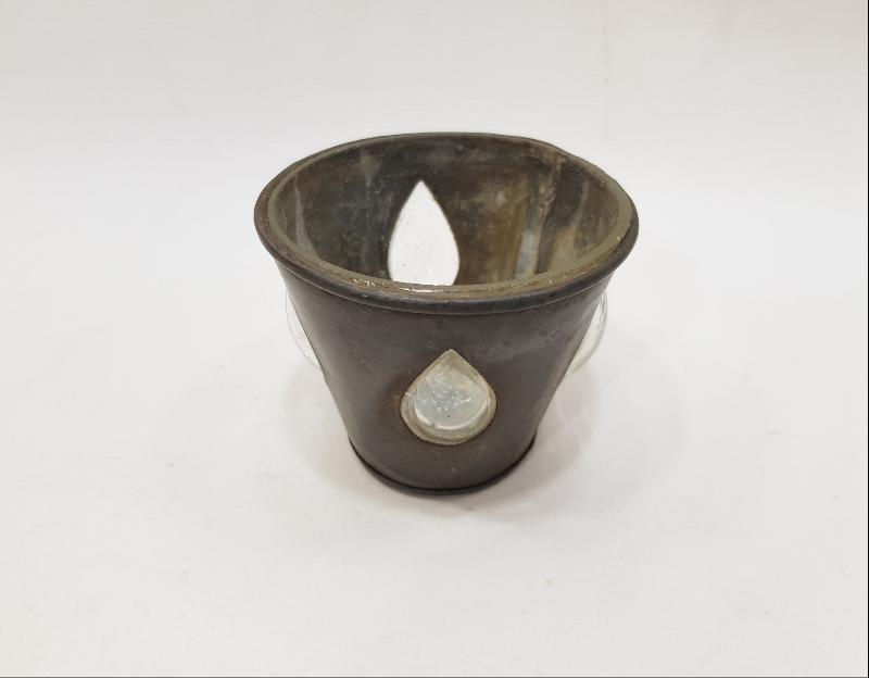 OSMANLI DÖNEMİ ÇOK NADİR FORMDA ÜFLEME CAM BARDAK