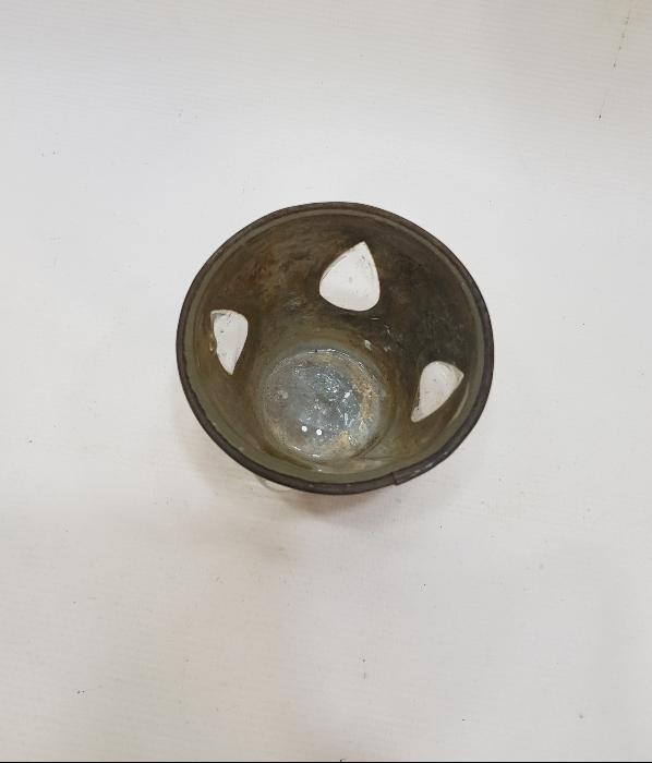 OSMANLI DÖNEMİ ÇOK NADİR FORMDA ÜFLEME CAM BARDAK