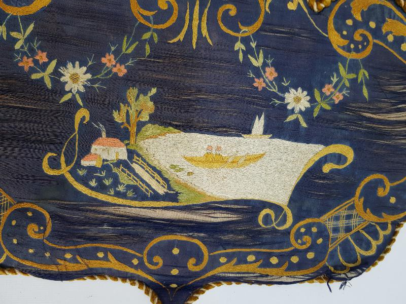 OSMANLI DÖNEMİ ÇOK NADİR İPEK GAZETELİK 