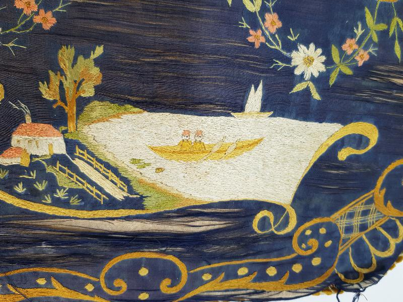 OSMANLI DÖNEMİ ÇOK NADİR İPEK GAZETELİK 