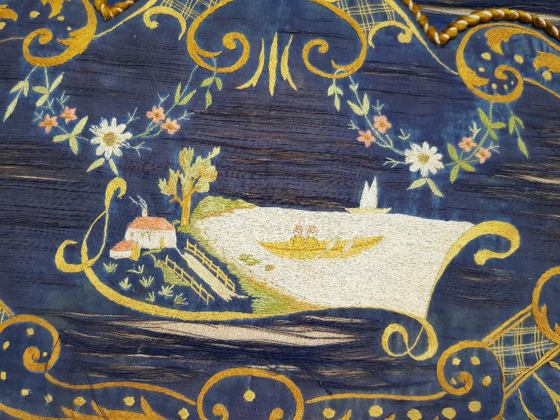 OSMANLI DÖNEMİ ÇOK NADİR İPEK GAZETELİK 