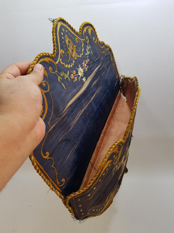 OSMANLI DÖNEMİ ÇOK NADİR İPEK GAZETELİK 