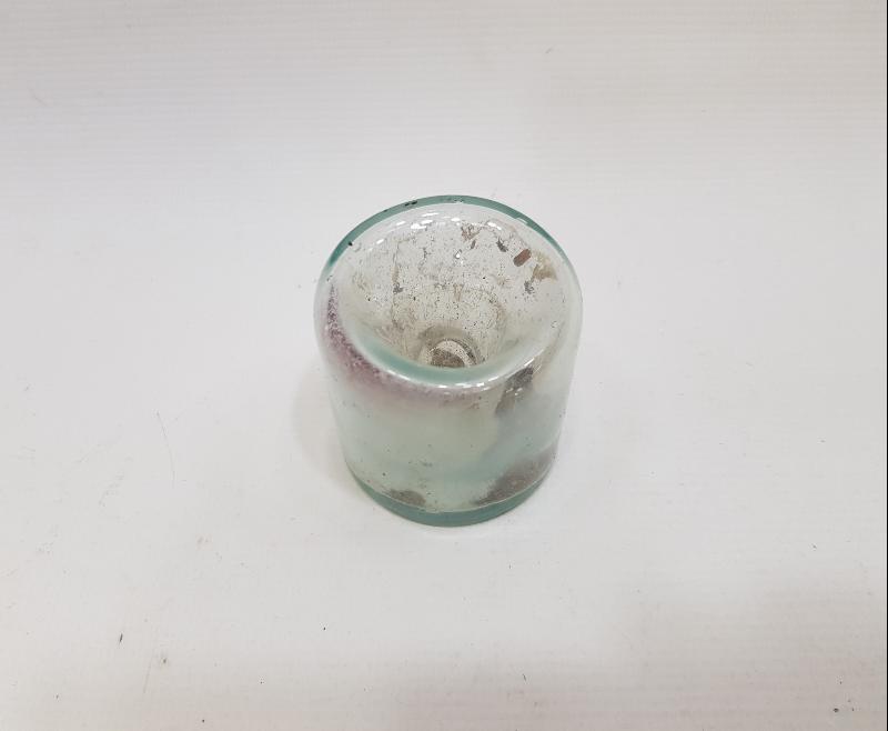 OSMANLI DÖNEMİ ÇOK NADİR ÜFLEME CAM HOKKA 