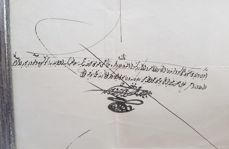 OSMANLI DÖNEMİ SUBAY TERFİ BERATI