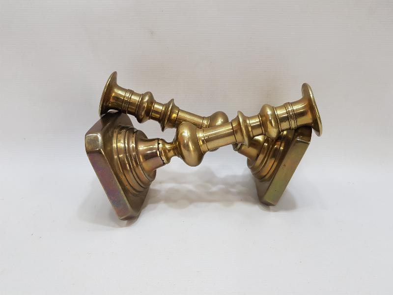 OSMANLI DÖNEMİ SÜLEYMANİYE İŞİ BİR ÇİFT ŞAMDAN