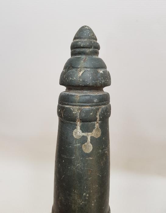 OSMANLI DÖNEMİ TEKKE İŞİ GÜMÜŞ ÇAKMALI HAVAN ELİ