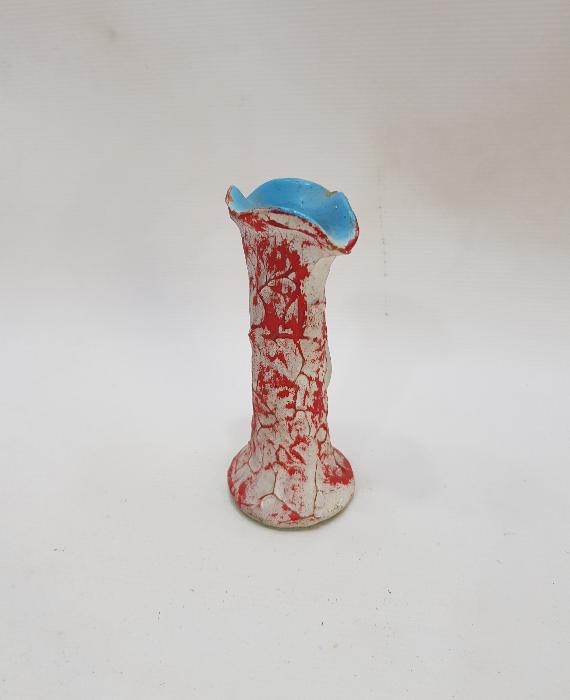 RUMCA XIOS YAZILI ADA İŞİ MİNİ SEAMİK VAZO