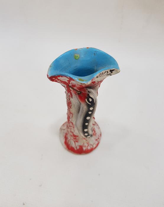 RUMCA XIOS YAZILI ADA İŞİ MİNİ SEAMİK VAZO