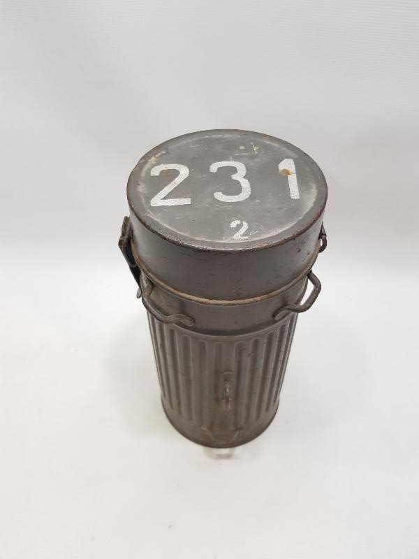 İKİNCİ DÜNYA SAVAŞI: 1937 TARİHLİ NAZİ ALMAN ASKERİ MÜHİMMAT KUTUSU