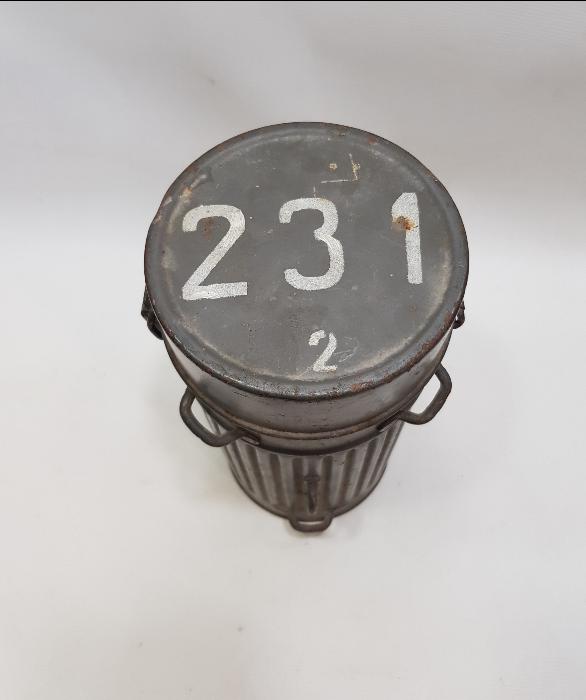 İKİNCİ DÜNYA SAVAŞI: 1937 TARİHLİ NAZİ ALMAN ASKERİ MÜHİMMAT KUTUSU