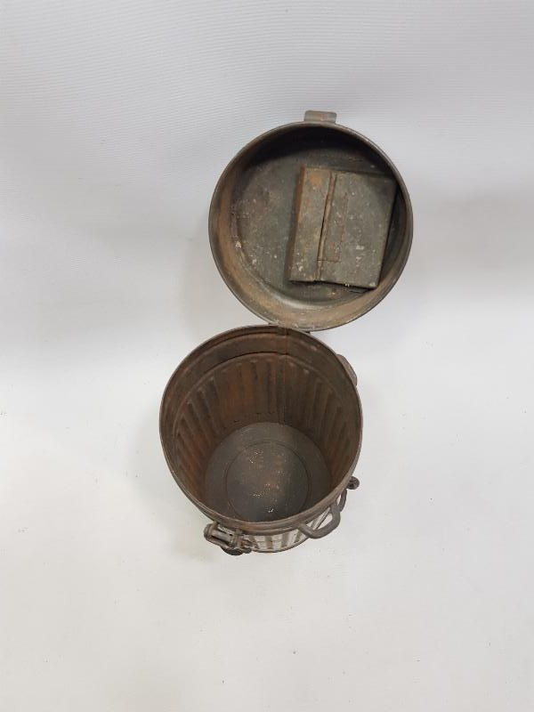 İKİNCİ DÜNYA SAVAŞI: 1937 TARİHLİ NAZİ ALMAN ASKERİ MÜHİMMAT KUTUSU